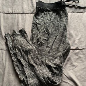 Heather grey joggers